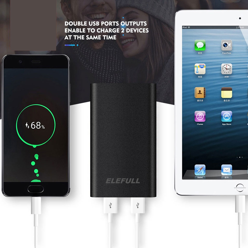 IT ABS Power Bank 10000mAh Portable Charger for Mobile Phone External Battery Case Charge iPhone iPad Samsung LG LTC Moto, Camera DV etc. - 副本 - 副本 - 副本 - 副本